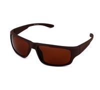 PL70 MARRONE GOMMATO/MARRONE C.03 *3P Unisex Outlet sunglasses Plastic Brown Brown Mask Polarized