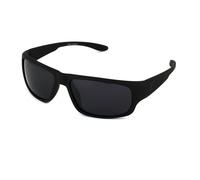 PL70 NERO GOMMATO/FUMO C.02 *3P Unisex Outlet sunglasses Plastic Black Grey Mask Polarized