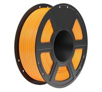 PLA 3D Filament 1.2KG High Speed PLA 3D Printer Filament High Flow Speedy Matte Effect 3D Printing Mateials Pla(Orange)