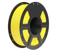 PLA 3D Filament 1.2KG High Speed PLA 3D Printer Filament High Flow Speedy Matte Effect 3D Printing Mateials Pla(Yellow)