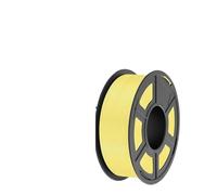 PLA 3D Filament 1.75mm Neatly Wound PLA Rainbow 3D Printer Filament Fit Most FDM 3D Printer 1.1KG/Rolls 100% No Bubble(PLA Lemon Yellow)