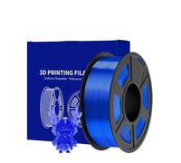 PLA 3D Filament 1.75mm Neatly Wound PLA Rainbow 3D Printer Filament Fit Most FDM 3D Printer 1.1KG/Rolls 100% No Bubble(PLA TP Blue)