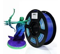 PLA 3D Printer Filament 1.75mm, Green,Blue,Purple,Pink,Cold serials,Multi Color,Net Weight 1kg(2.2lbs)