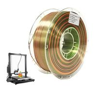 PLA 3D Printer Filament, High Speed PLA Filament, 1.75mm Spool Filament with Multicolor Fast Color Gearbox, 3D Printer Consumable, Dimensional Accuracy