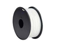 PLA 3D Printer Filament, TPU 3D Printer Flexible Filament 1.75mm 250g 80M Multicolor(Bianco)