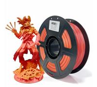 PLA 3D Printer filmanet 1.75mm,red,Orange,Yellow,Sunset,Net Weight 1kg(2.2lbs)