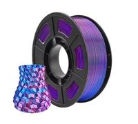PLA Filament 1.75mm Dual Color Blue Purple, 3D Printer, 250g Spool(0.55lbs) Fits for Most Printers