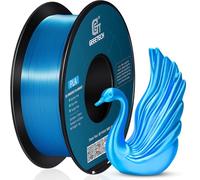 PLA Filament 1.75mm,Geeetech 3D Printer Silk PLA Filament, 1.75mm,1kg per Spool, 3D Printing Materials, Silk Sky Blue