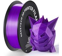 PLA Filament 1.75mm, GEEETECH New 3D Printing Filament PLA for 3D Printer and 3D Pen, 1kg 1 Spool (Purple)