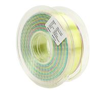 PLA Filament Color Gradient Rainbow Multicolored Silky Shiny 1.75mm, Silk PLA Filament for 3D Printer with Smooth Glossy Finish, Color Change Filament for Creative Printing Project