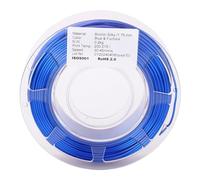 PLA Filament Dual Color Blue and Purplish Red 1.75mm 200g Silk Filament for 3D Printer