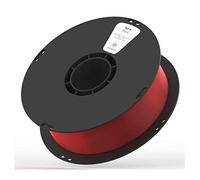 PLA K5T Filament 1.75mm, 3D Printer Filament, High Transparency and High Toughness, 1kg Spool, Dimensional Accuracy +/- 0.03mm-Transparent red(Transparent Red)