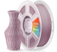 PL Matte Filament 1.75mm, Soft Matte Finish, Reduced Layer Lines, 1KG (2.2lbs) 3D Printer PLA Filament, Dimensional Accuracy +/- 0.02 mm, Ash Purple