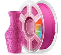 PL Matte Filament 1.75mm, Soft Matte Finish, Reduced Layer Lines, 1KG (2.2lbs) 3D Printer PLA Filament, Dimensional Accuracy +/- 0.02 mm, Plum