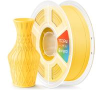 PL Matte Filament 1.75mm, Soft Matte Finish, Reduced Layer Lines, 1KG (2.2lbs) 3D Printer PLA Filament, Dimensional Accuracy +/- 0.02 mm, Lemon Yellow