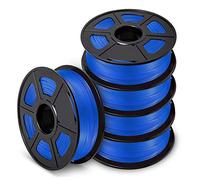 PLA Plus Filament 1.75mm, Improved Pla's Toughness, 3D Printer Filament, 1kg5 Rolls-Blue(Blue)