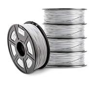 PLA Plus Filament 1.75mm, Improved Pla's Toughness, 3D Printer Filament, 1kg5 Rolls-Blue(Gray)