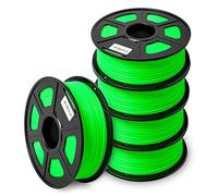 PLA Plus Filament 1.75mm, Improved Pla's Toughness, 3D Printer Filament, 1kg5 Rolls-Blue(Green)