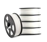 PLA Plus Filament 1.75mm, Improved Pla's Toughness, 3D Printer Filament, 1kg5 Rolls-Blue(White)