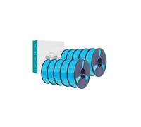 PLA Plus Filament PL 10KG 1.75mm Stronger Resilience Neatly Wound 1Kg Spool Multicolor 3D Filaments for 3D Printers(Sky Blue)