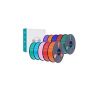 PLA Plus Filament PL 10KG 1.75mm Stronger Resilience Neatly Wound 1Kg Spool Multicolor 3D Filaments for 3D Printers(Mix Colors 8)