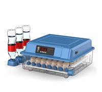 PLABNK 24/36 Egg Incubator, Eggs Hatching Brooder, Brooding Hatchery Eggs Incubator, Automatic Egg Turning/Humidity Control/Dual Power Supply,36egggs