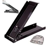 PLABNK Can Crusher- Pedal Design, Heavy Duty Wall Mounted Recycling Tool, Recycling Over 50%, Simple And Practical, for 16 Oz Aluminum Soda Cans,A