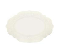 Place Mat Silicone Oval Round Placemat Retro Pattern Coffee Floral Pad Tableware Mats Dinner Cup Coasters(Color5)