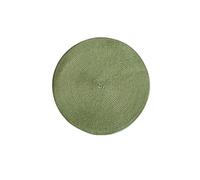 Place Mats 38Cm Placemats Round Placemats Woven Table Mats 4 Pieces. green