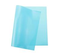 Place Mats Silicone Reusable Drawer Mat Shelf Liners Waterproof Anti-Slip Fridge Kitchen Table Pad(Blue)