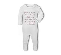 Place me on Your Baby Cute Meal bib Wedding or Birthday - Baby Romper Suit - 3-6 Months