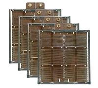 Place4parts Compatible Older Style Toaster Heating Elements for DUALIT Set of 4 for 3 Slice Three Slot