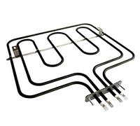 Place4parts Compatible Oven Cooker Dual Grill Element for ZANUSSI ZCE7690X, ZDF290XC, ZDQ595N, ZDQ595W