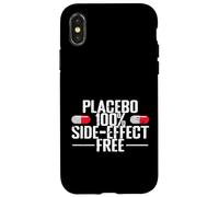 Placebo 100% Side-Effect Free Funny Case for iPhone X/XS