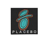 Placebo Alternative Rock Band Patch Badge Embroidered Iron on Applique Souvenir Accessory