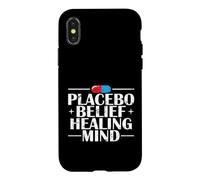 Placebo Belief Healing Mind Positive Vibes Case for iPhone X/XS