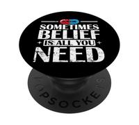 Placebo Belief Is All You Need Quote PopSockets Adhesive PopGrip