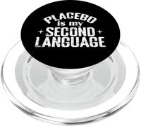 Placebo Is My Second Language Science Humor PopSockets PopGrip for MagSafe