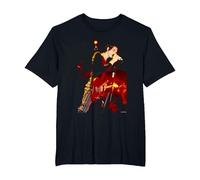 Placebo Live Brian Molko by Andy Willsher T-Shirt, Men's Big and Tall, Black, 6X Tall