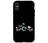 Placebo Mountain Sun Belief Nature Design Case for iPhone X/XS