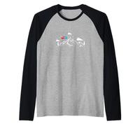 Placebo Mountain Sun Belief Nature Design Raglan Baseball Tee