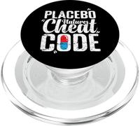 Placebo Natures Cheat Code Saying Nature PopSockets PopGrip for MagSafe