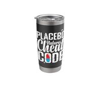 Placebo Natures Cheat Code Saying Nature Stainless Steel Insulated Tumbler