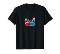 Placebo Pill Flowers Healing Power Design T-Shirt