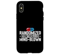 Placebo Randomized Controlled Mind Blown Pun Case for iPhone X/XS