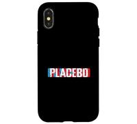 Placebo Retro Font Design Visual Case for iPhone X/XS