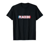 Placebo Retro Font Design Visual T-Shirt