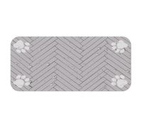 Placemat for Dogs and Cats - Dining Mat, Protector | Soft and Material for Food Comfort and Aesthetics at Home, Waterproof Design for Floor Protection, Easy
