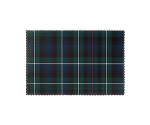 Placemat,Table Mats Place Mats Waterproof Non-Slip Heat Resistant Washable Place Mats 6 pcs,Mackenzie Tartan Plaid Outlander