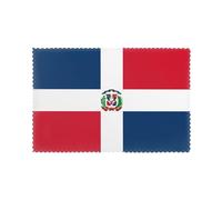 Placemats for Dining Table Set of 6 12x18in AKGFFDS Dominican Republic Printing for hotel Family Banquet